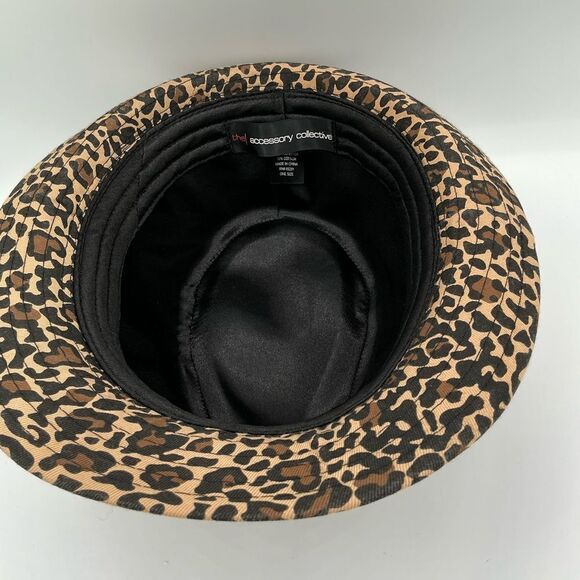 The Accessory Collective Brown and Black Fedora Hat - Picture 5 of 7
